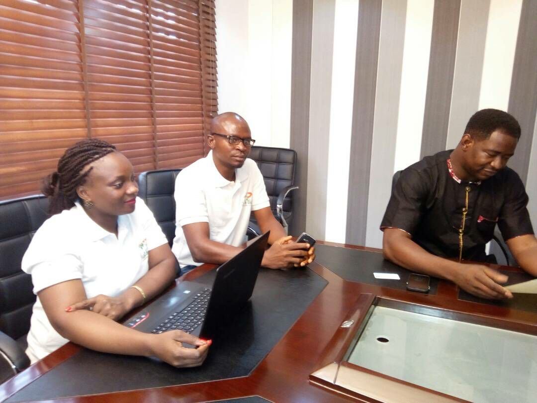 Dust and Wipes professional cleaning team ready for corporate assignment